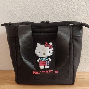 Sanrio Hello Kitty Black Handheld Bag